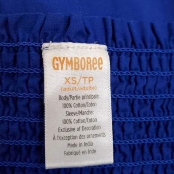 Gymboree Blue Belle Navy Narrow eyelet dress - Picture 7 of 10